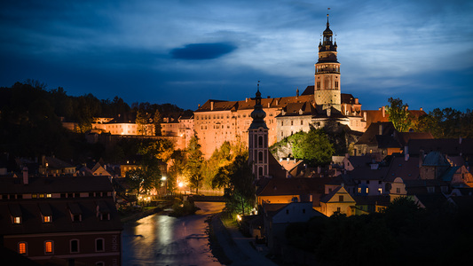 Noční panorama